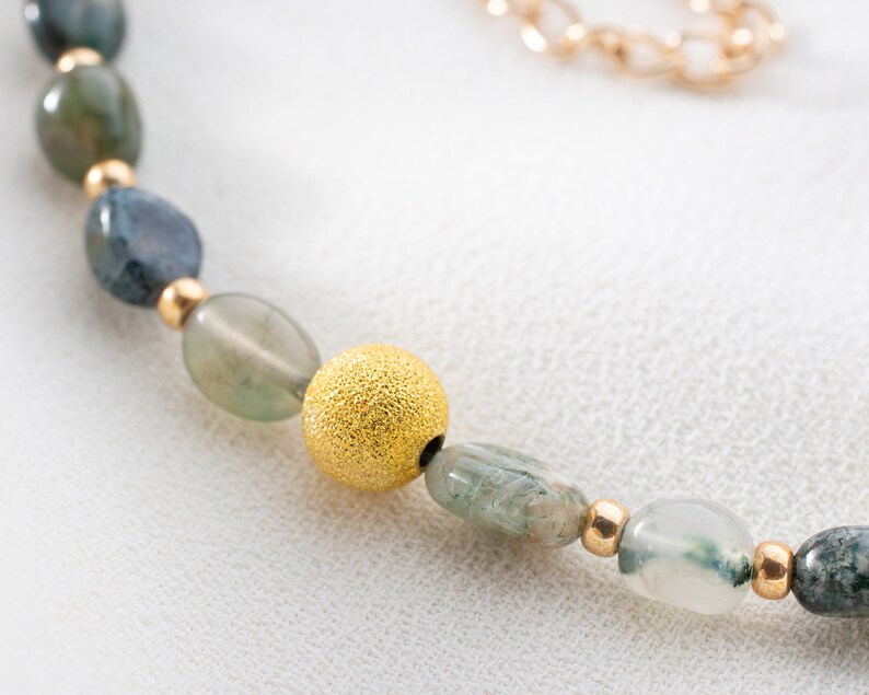 Agate Healing Stone Bracelet – Handmade Beaded Jewelry, Gift for You - Image 8